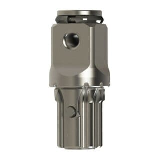 Ingersoll Rand Standard Spindelaufsatz mit Reibring und Durchgangslochaufsatz 3/4", kompatibel mit DXS2