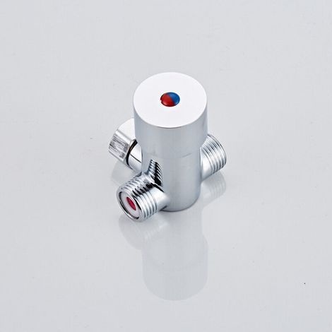 Thermostatische Mischbatterie Mit Temperaturregelung, Warm- Und Kaltwasser-mischventil, G1/2, Für Zuhause, Hotel, Badezimmer, Mit Automatischem Sensor, Berührungsloser Armatur, Duschkabinen-mischbatte