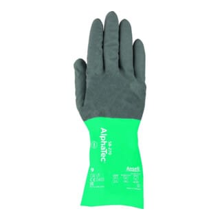 Ansell Handschuh AlphaTec 58-270, Gr. 10, schwarz/grün