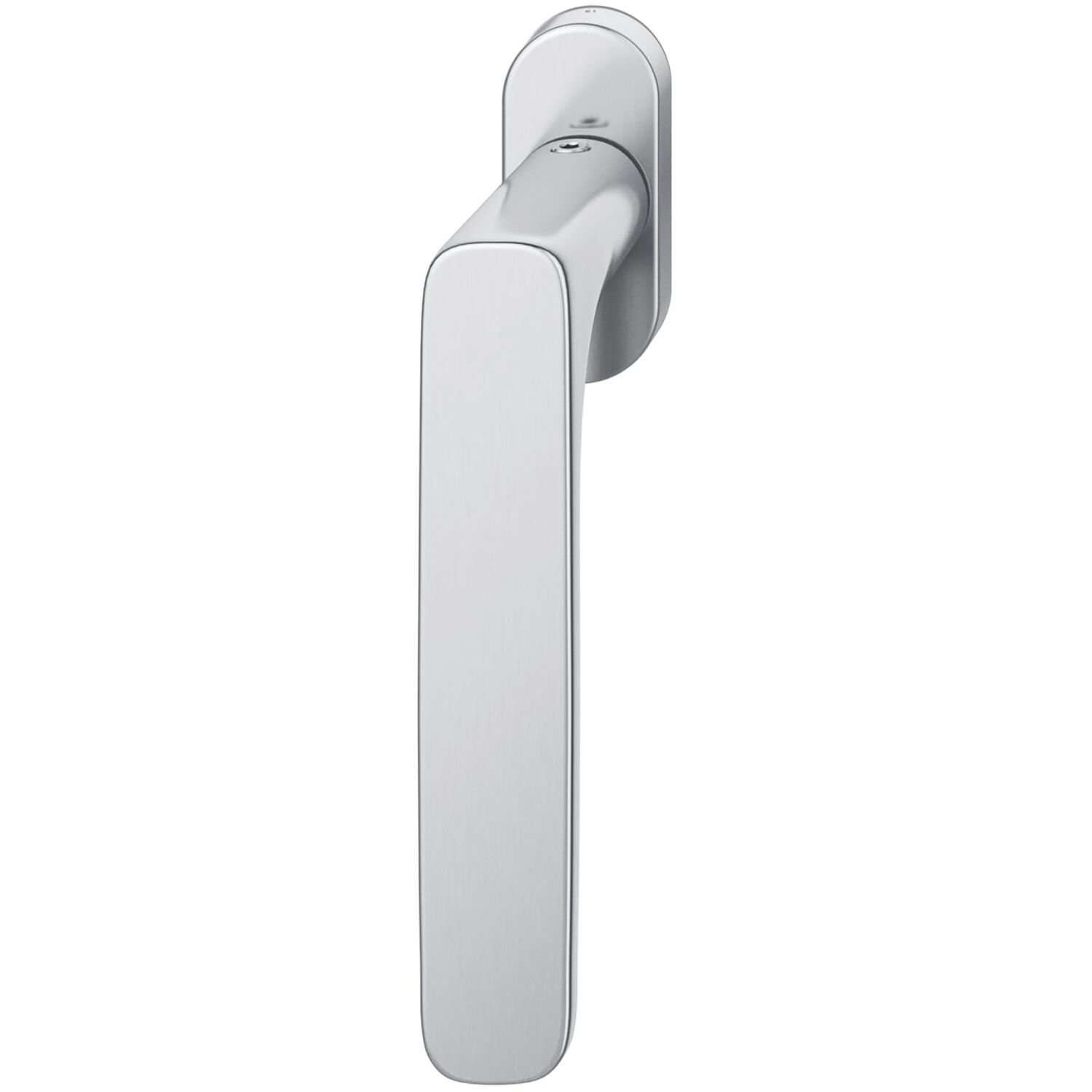 Fsb Fenstergriff 34 1289 Ovale Rosette 27 X 62, Edelstahl Matt