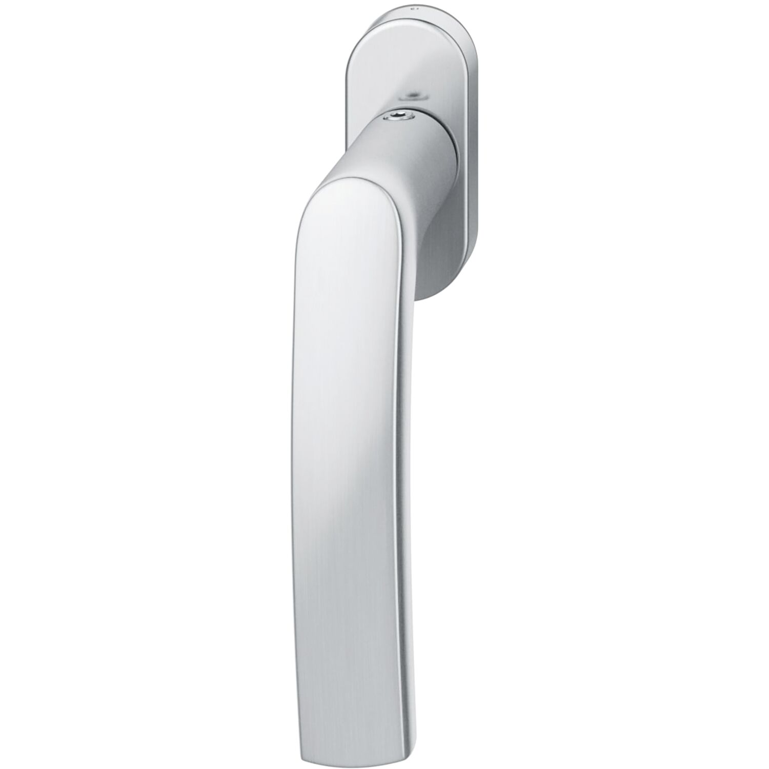 Fsb Fenstergriff 34 1015 Ovale Rosette 27 X 62, Edelstahl Matt