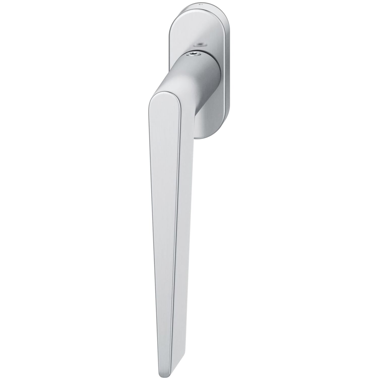 Fsb Fenstergriff 34 1005 Ovale Rosette 27 X 62, Edelstahl Matt