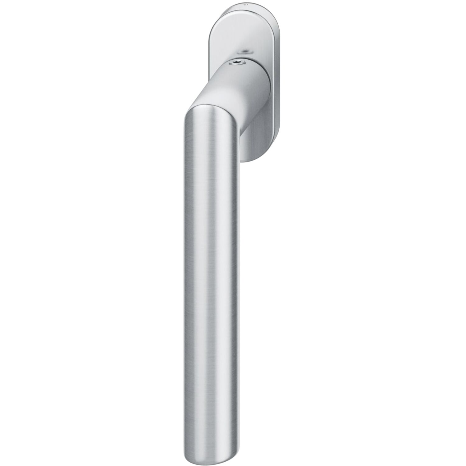 Fsb Fenstergriff 34 1076 Ovale Rosette 27 X 62, Edelstahl Matt