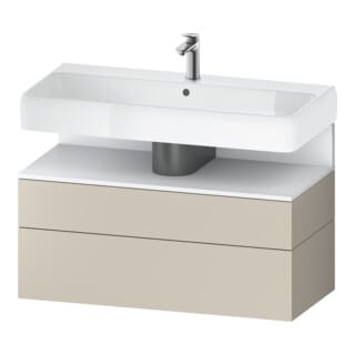 Duravit Waschtischunterschrank Qatego 99x47x59cm, w m/ta m, 1 Kast, 1 Ausz.