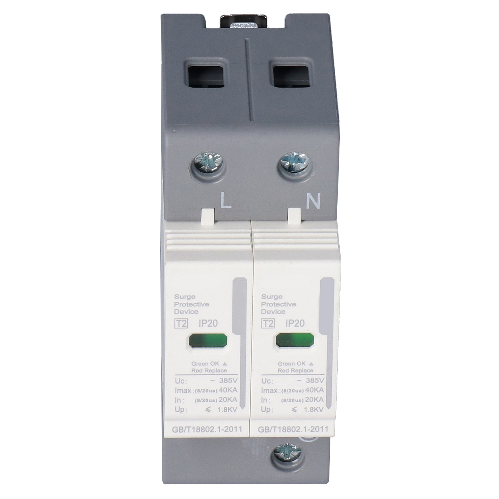 Parafoudre Berm, Dispositif De Protection Contre Les Surtensions (spd), Protecteur De Circuit Électrique 220 V/380 V, 2p40ka