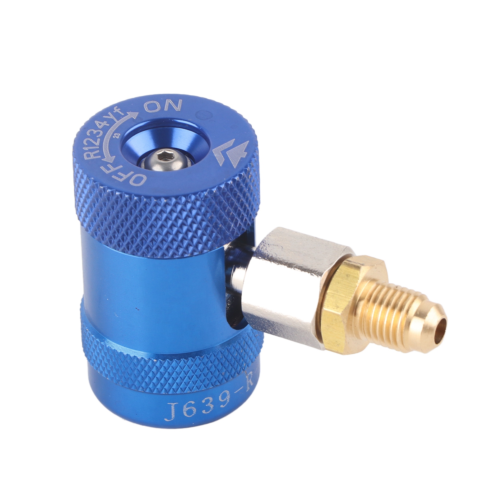 Kit De Raccords Et Connecteurs Pour Remplissage De Liquide Fluoré Basse Pression Avec Adaptateur Rapide Pour Climatisation Automobile Hs‑1234yf