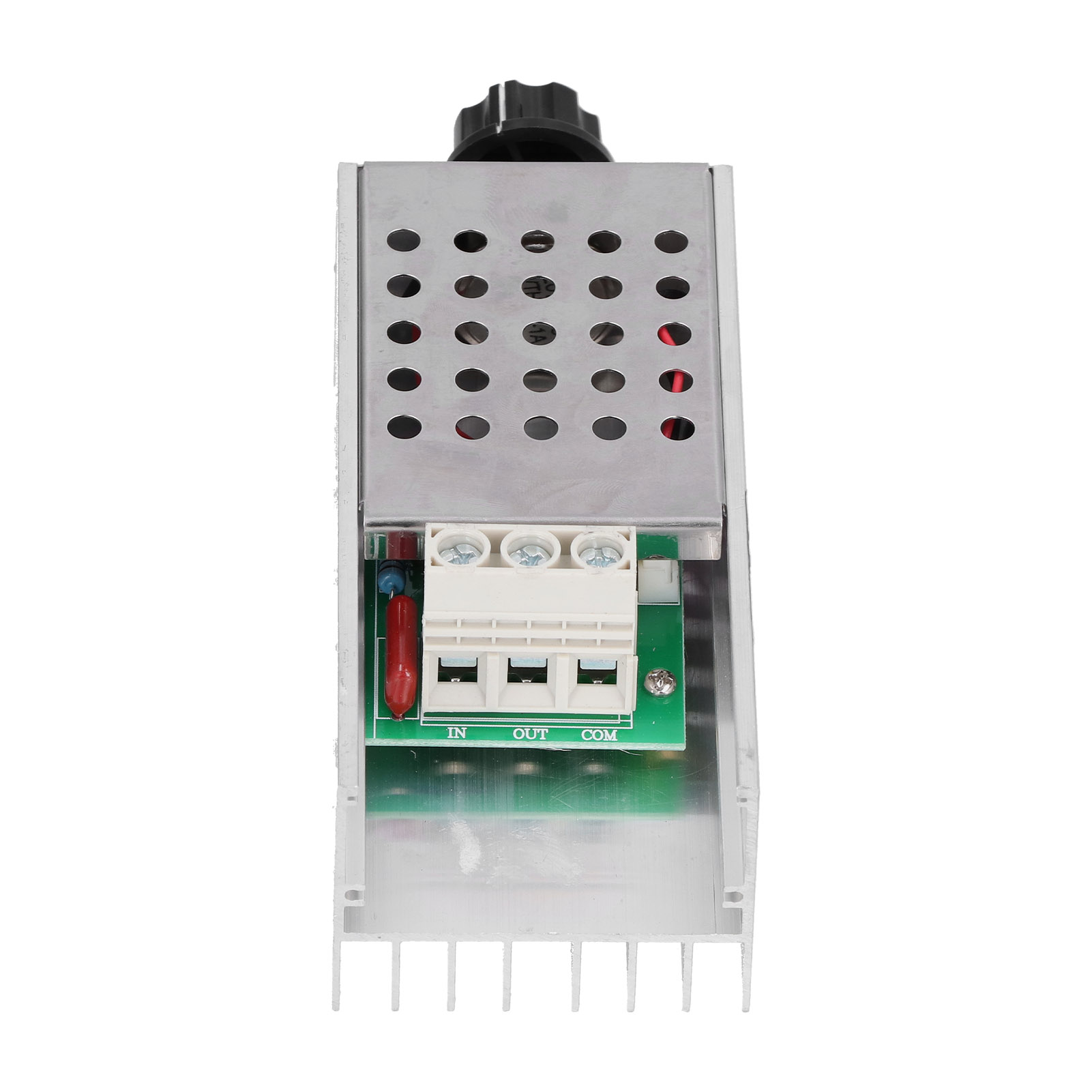 Régulateur De Tension, Variateur Led, Contrôleur De Vitesse De Moteur Électronique 10 000 W Avec Boîtier, 220 V Ca
