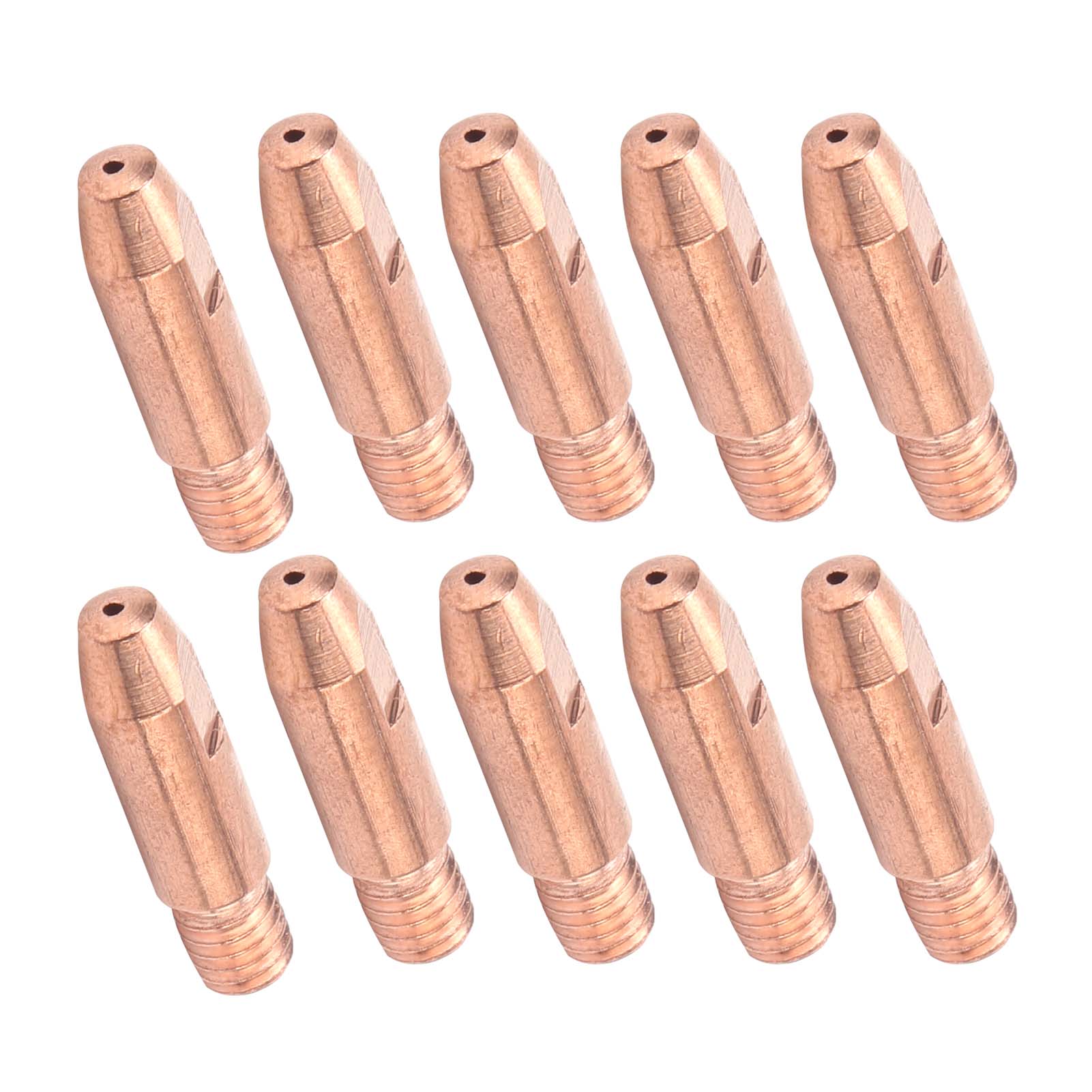 10 Embouts De Contact M6 Conducteurs Pour Fil De Cuivre, Accessoires Pour Pistolet De Soudage, 24ak X 1 Mm