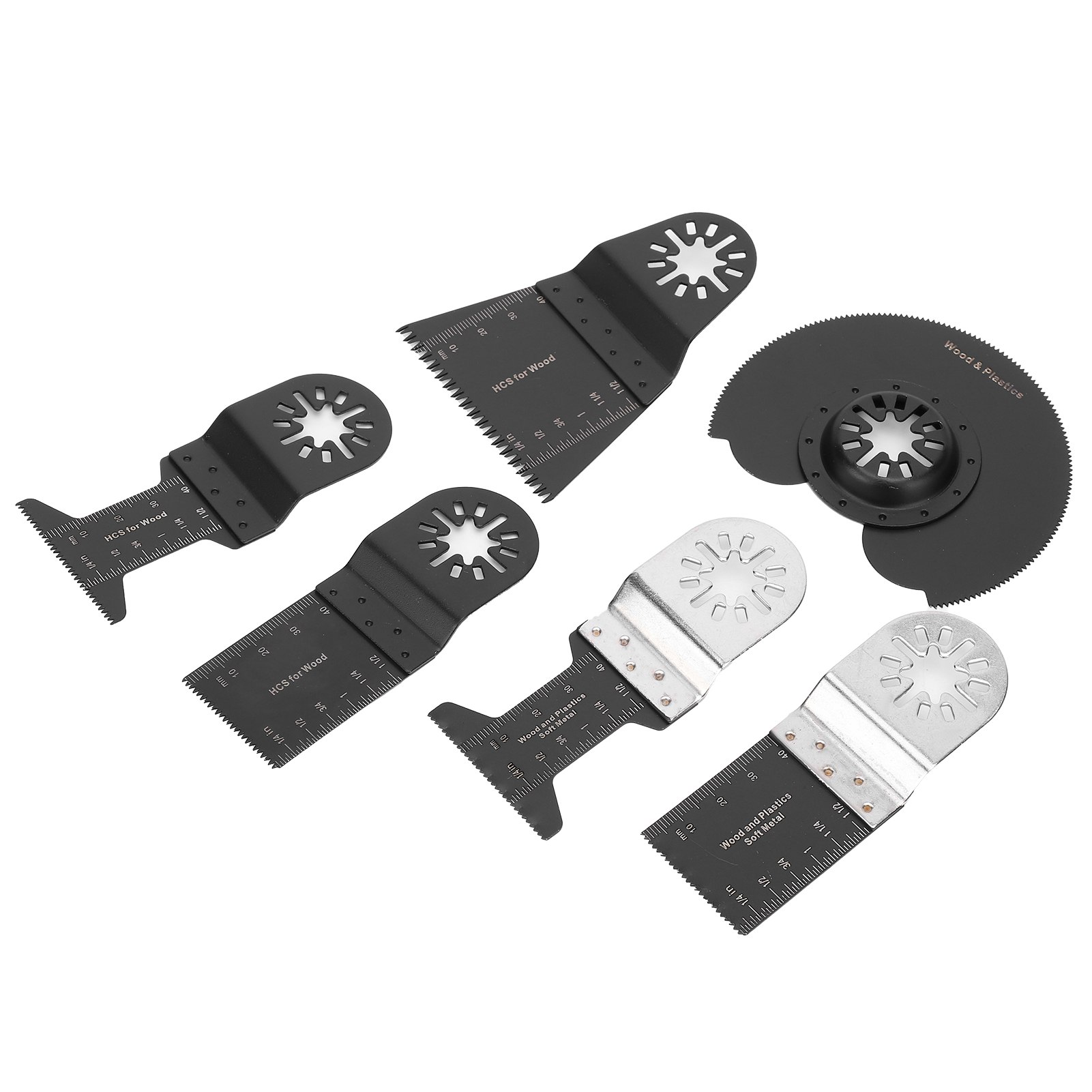 Kit De 21 Lames De Scie Oscillantes En Acier À Haute Teneur En Carbone Pour Carrelage Et Mortier