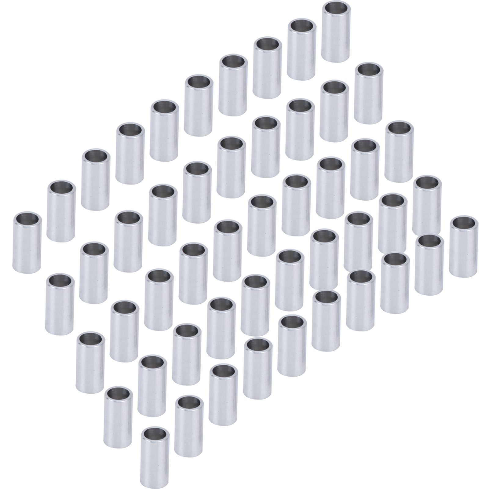 Entretoise Ronde En Aluminium, Non Filetée, Joint Plat En Alliage D'Aluminium, Diamètre Extérieur 4 Mm, Longueur 10 Mm