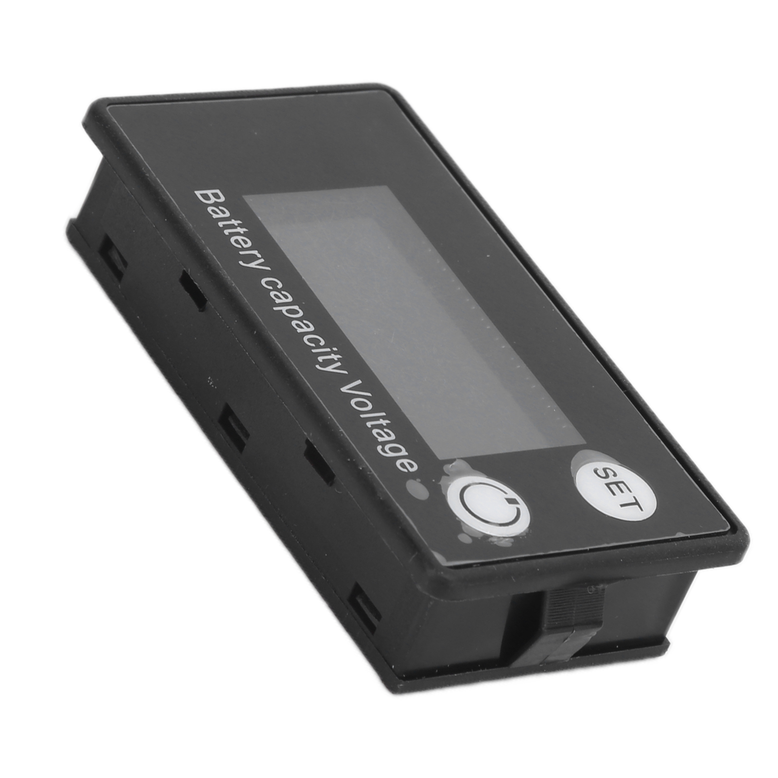 Voltmètre Cc Portable Avec Écran Couleur Lcd, Testeur De Capacité De Batterie Pour Véhicules Électriques (8-100 V Cc).