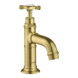 hansgrohe Standventil 50 Axor Montreux A 104mm, m Kreuz, o. Abl.garn, brush. br
