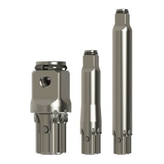 Ingersoll Rand Spindelaufsatz-Set, 3-teilig aus 1/2" - 2", 4" verlängert, 3/4" Standard, kompatibel mit DXS2