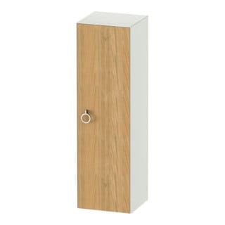 Duravit Halbhochschrank White Tulip 40x36x132cm, 1 T m G, An r, E Nat w m