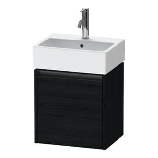 Duravit Waschtischunterschrank Ketho.2 43,4x33,8x44cm, 1 Tür, wd, An re, Ei sw