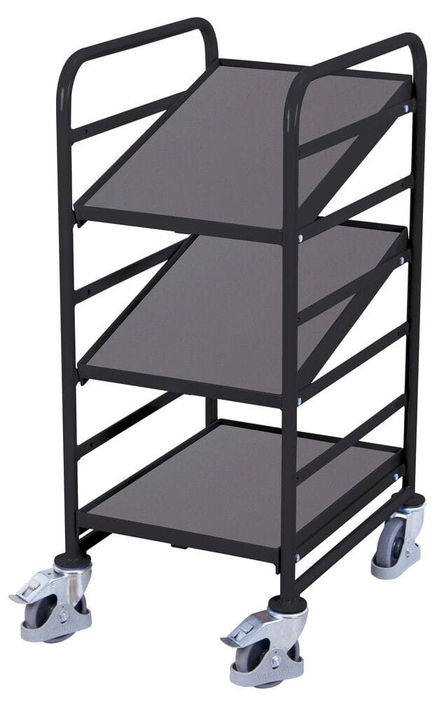 VarioFit Eurokastenwagen 3 Holzböden RAL 7016