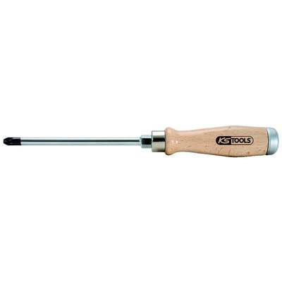 KS Tools ERGOTORQUE WOODmax Schlag-Schraubendreher, PZ2