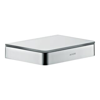 hansgrohe Ablage Axor universal 150mm, Edelstahl-Optik