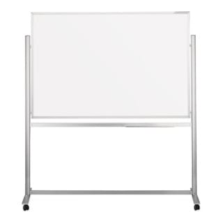 Magnetoplan ferroscript-Schreibtafel mobil, doppelseitig, 1800 x 1200 mm