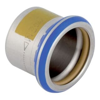 Geberit Gas-Kappe Mapress d 54mm, f Nat und Flüssiggas, Edelstahl