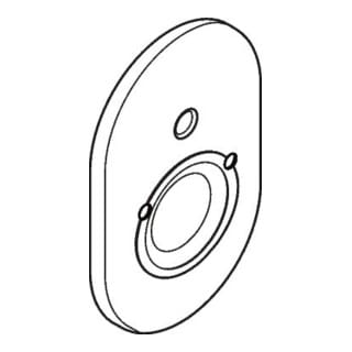 hansgrohe Rosette Wanne Unterputz chrom