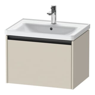 Duravit Waschtischunterschrank Ketho.2 63,4x45,5cm, Tau matt, 1 Ausz., wandhängend