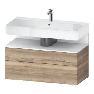 Duravit Waschtischunterschrank Qatego 99x47x59cm, w m/E ma, 1 Kast, 1 Ausz.