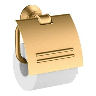 hansgrohe Papierhalter Axor Montreux m Deck, Met., Wandmontage, brushed brass