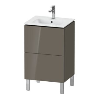 Duravit Waschtischunterschrank L-Cube 52x42,1x70,4cm, 2 AZ, st, flan. Gr hgl
