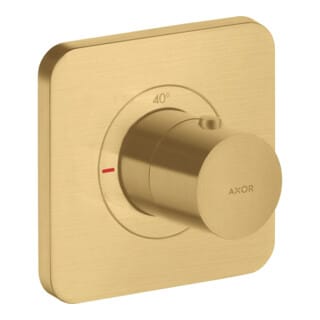 hansgrohe Fertigset Axor Citterio E UP-THM 120x120mm, brushed gold optic