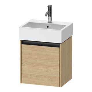 Duravit Waschtischunterschrank Ketho.2 43,4x33,8x44cm, 1 Tür, wd, An re, Ei Nat