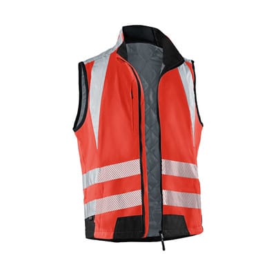 Kübler PSA Reflectiq Weste 7207 warnrot/schwarz S