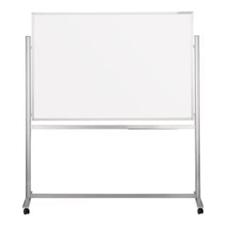 Magnetoplan ferroscript-Schreibtafel mobil, doppelseitig, 2200 x 1200 mm