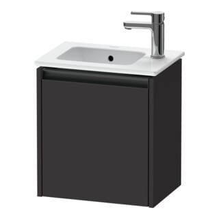 Duravit Waschtischunterschrank Ketho.2 41x29,2x44cm, 1 Tür, wd, An L, gra matt