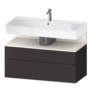 Duravit Waschtischunterschrank Qatego 99x47x59cm, w m/Gr m, 1 Kast, m Nischenb