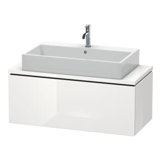 Duravit Waschtischunterschrank Compact L-Cube 102x47,7cm, we. hgl, f Konsole, 1 Auszug