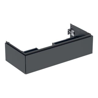 Geberit Waschtischunterschrank One 103,6x50,4x47cm, matt-sw, 1 Schubladen