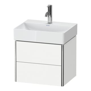 Duravit Waschtischunterschrank Compact XSquare 48,4x39cm, we. ma, 2 Schub., wandhängend