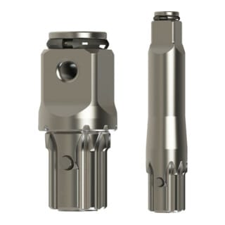 Ingersoll Rand Spindelaufsatz-Set, 2-teilig aus 1/2" - 2" verlängert, 3/4" Standard, kompatibel mit DXS2