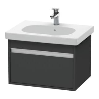Duravit Waschtischunterschrank Ketho 60x45,5cm, graph m, 1 Ausz., wandhängend
