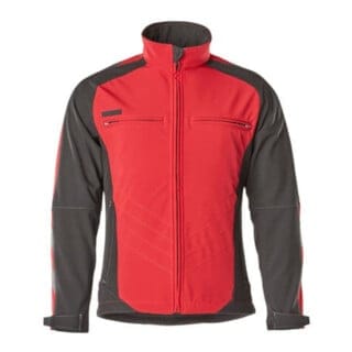 Mascot Dresden Soft Shell Jacke Größe L, rot/schwarz