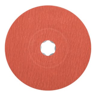 PFERD TOOLS COMBICLICK Korund Fiberscheibe Ø 125 mm A-COOL220 für Edelstahl