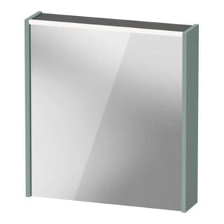 Duravit LED-Spiegel D-Code 2.0 m SD T J 65x70x5cm, Lichtf ob, re, fjordgrün matt
