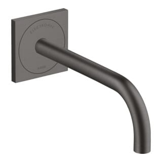 hansgrohe Elektronischer Waschtischmischer Axor Uno UP, Ausl. 225mm, brushed black chrome