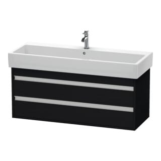 Duravit Waschtischunterschrank Ketho 115x44cm, Ei sw, 2 Schubk., wandhängend