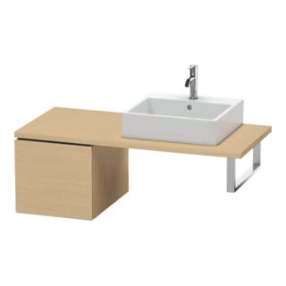 Duravit Unterschrank L-Cube 42x54,7cm, Ei Nat, für Konsole, 1 Auszug