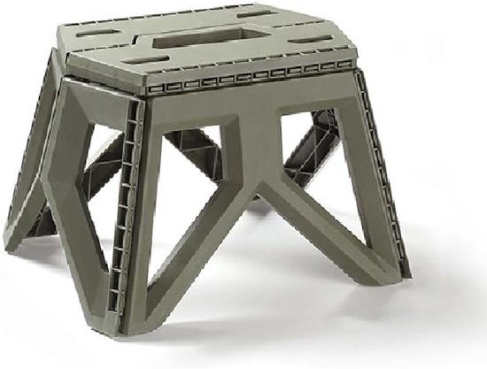Klapppedale Outdoor Serie Tragbare Klapppedale Leicht Und Dennoch Robust Tragkraft Bis Zu 180 Kg Für Camping, Angeln, Wandern Und Grillen Grün
