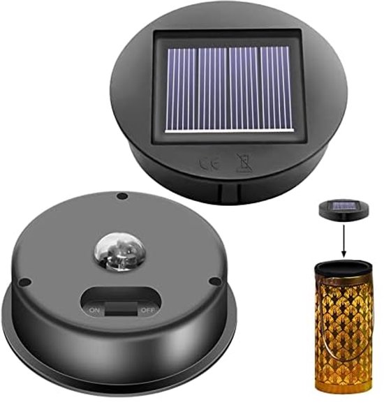 Ersatz-solarlampe – 8 Cm – Ip65 Wasserdicht – Helle Led