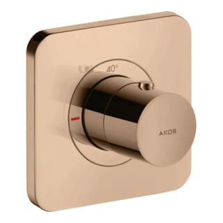hansgrohe Fertigset Axor Citterio E UP-THM 120x120mm, polished red gold