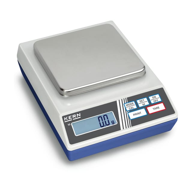 Kern Präzisionswaage 440-45N+C kalibriert, Wägebereich 1000 g, Ablesbarkeit 0,1 g